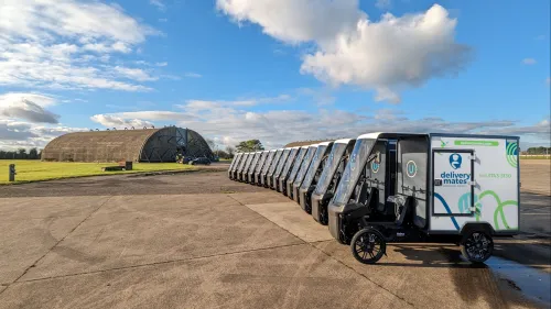 Branded PACKs in row with delivery mates