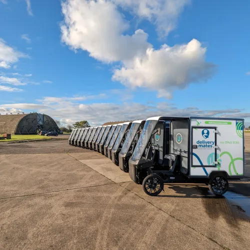 Branded PACKs in row with delivery mates